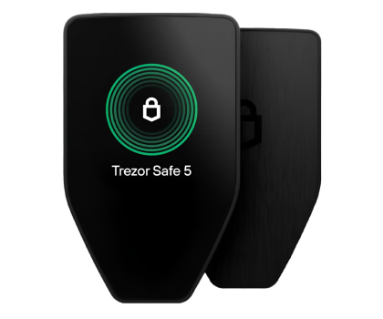 Portfel kryptowalut Trezor Safe 5 - Black Graphite